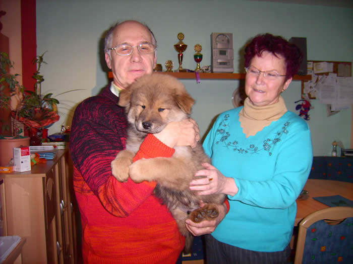 Taiga mit seiner Familie